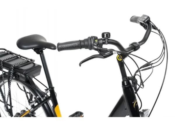 Rower elektryczny ECOBIKE Basic Black - obrazek 2